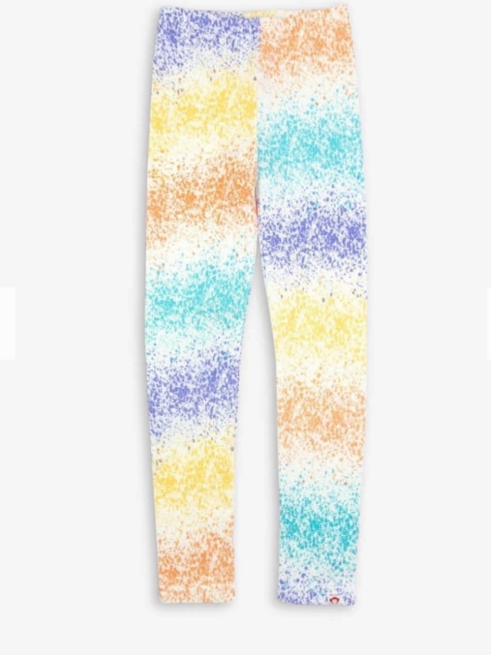 NWOT Appaman Pastel Splatter Paint Leggings - Blue, Purple, Yellow, Orange